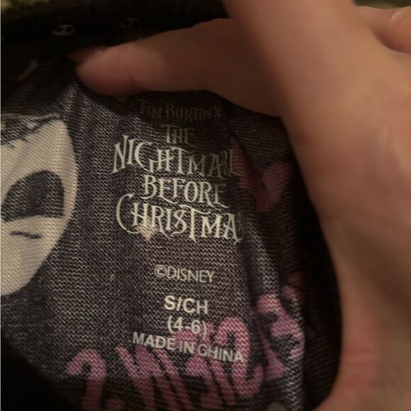 Nightmare Before Christmas PJ Longsleeve Top - Picture 2 of 3